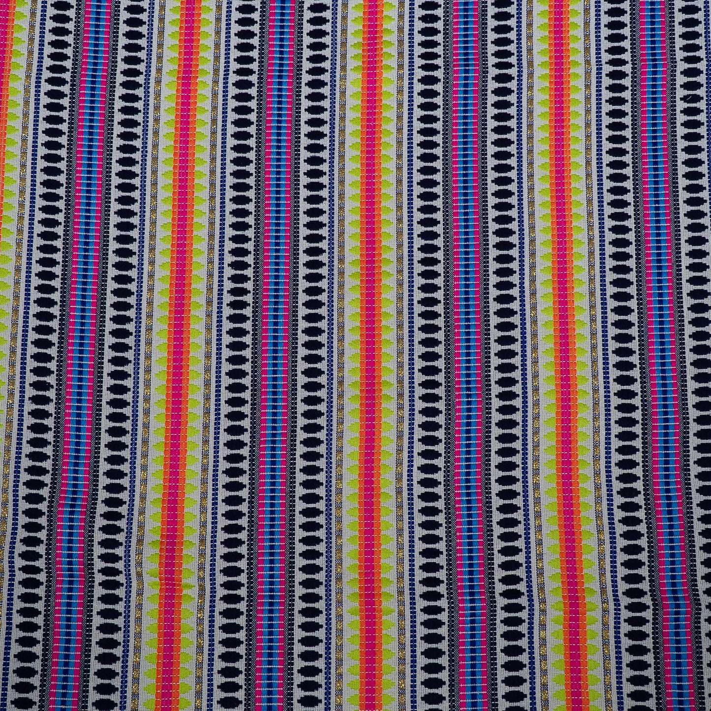 Multicolor Capsule Cotton Acrylic Jacquard for Bags (Sku: J-537)