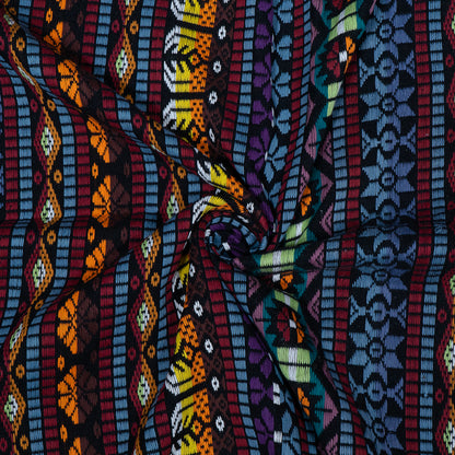 Multicolor Cotton Blend Jacquard | SKU: J-540