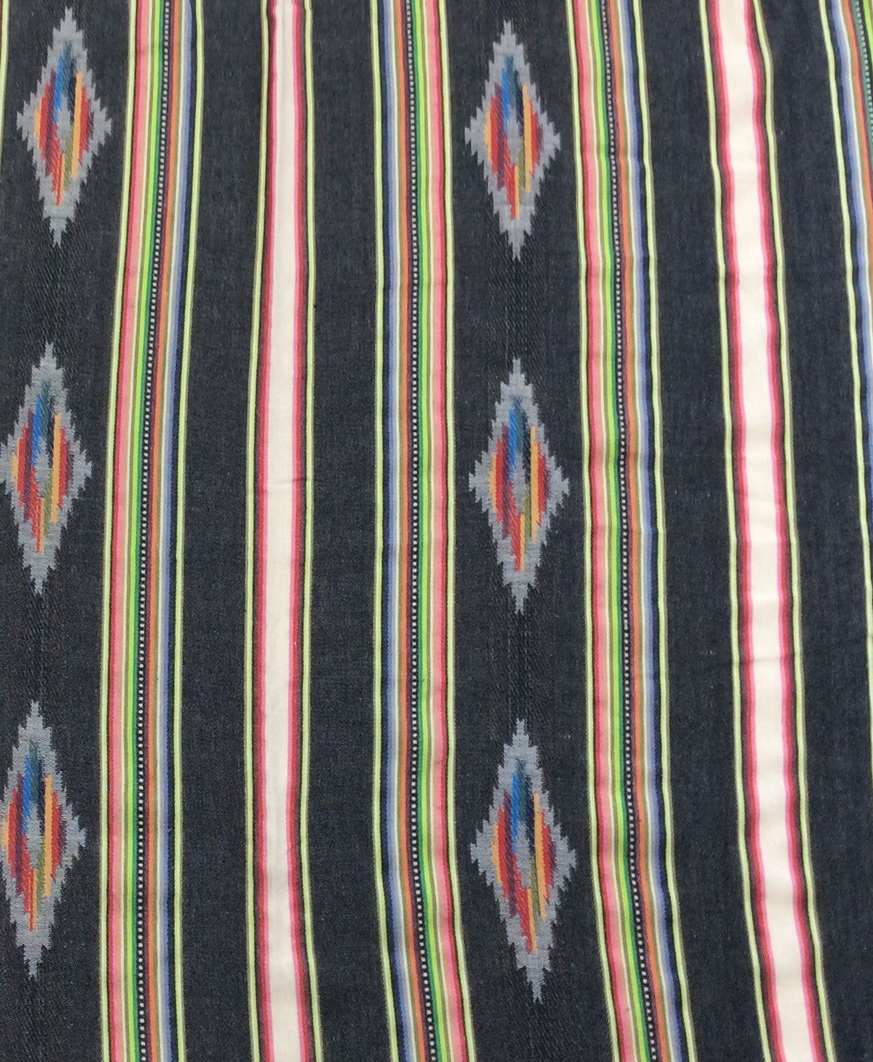 Black, Multicolor Lightweight Cotton Jacquard (SKU: J-581)