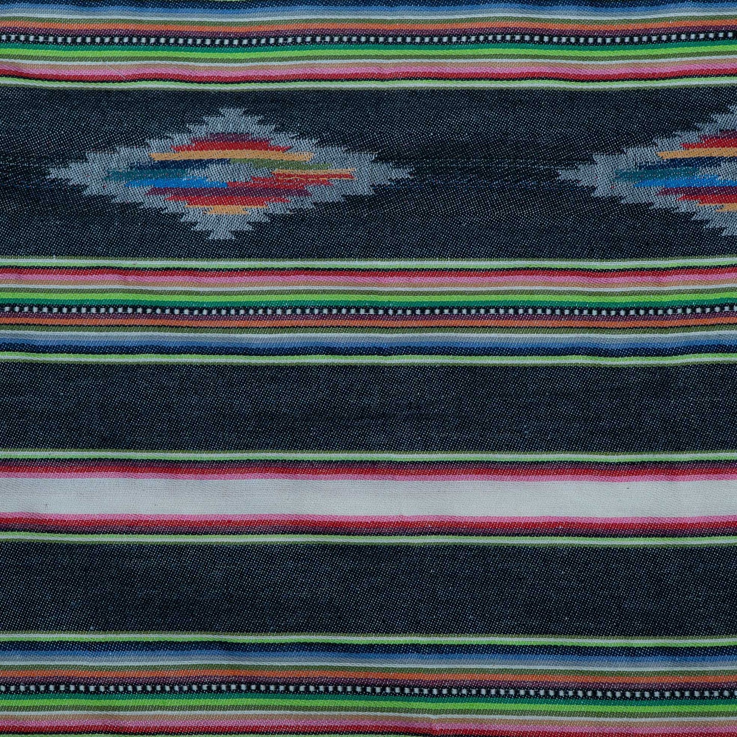 Black, Multicolor Lightweight Cotton Jacquard | SKU: J-581
