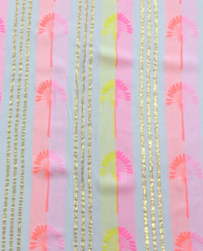 Multicolor Cotton Acrylic Lurex Lightweight Jacquard | SKU: J-583