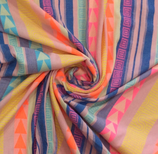 Multicolor Lightweight Cotton Jacquard (SKU: J-584)