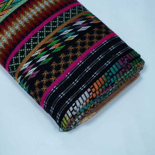 Multicolor Cotton Acrylic Jacquard | SKU: J-586