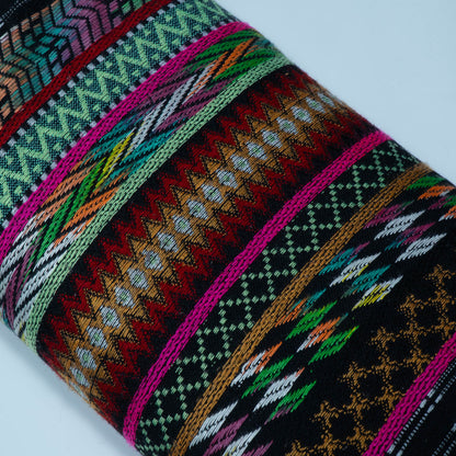 Multicolor Cotton Acrylic Jacquard | SKU: J-586