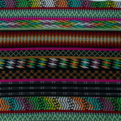 Multicolor Cotton Acrylic Jacquard | SKU: J-586