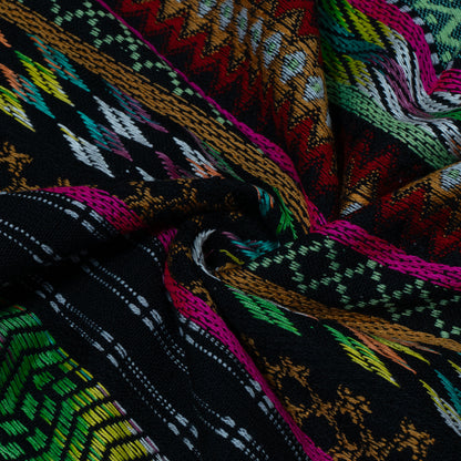 Multicolor Cotton Acrylic Jacquard | SKU: J-586