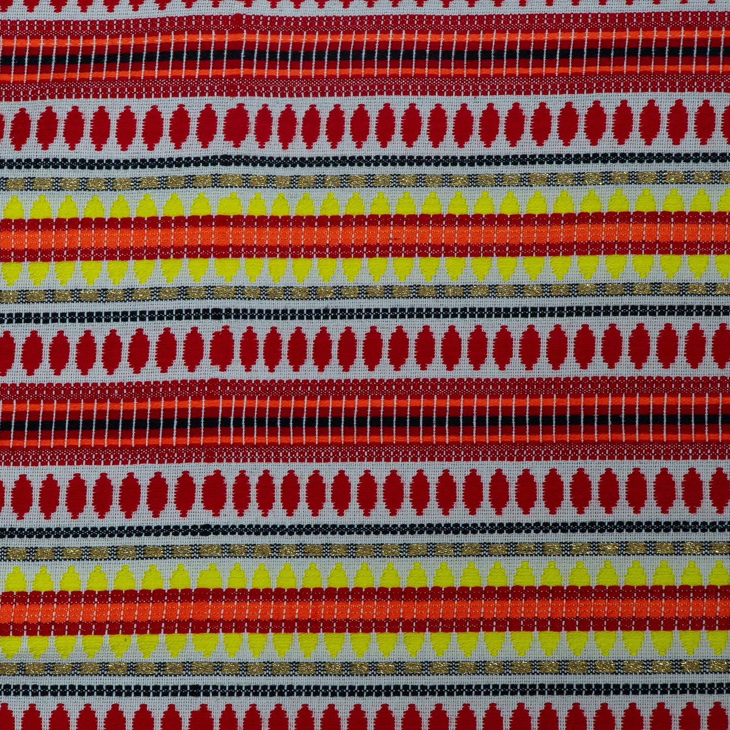 Multicolor Capsule Design Cotton Acrylic Jacquard | SKU: J-589