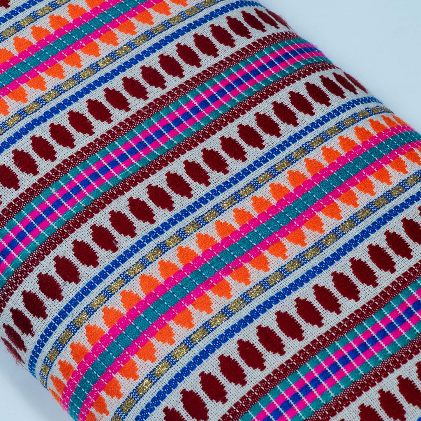 Multicolor Capsule Cotton Acrylic Jacquard | SKU: J-590