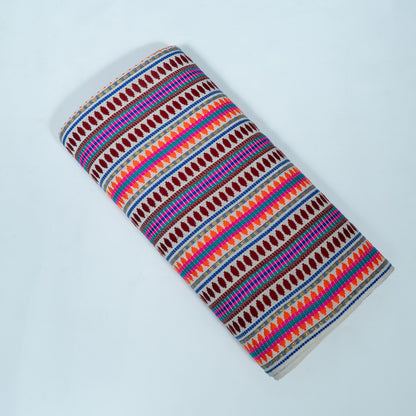 Multicolor Capsule Cotton Acrylic Jacquard | SKU: J-590