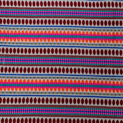 Multicolor Capsule Cotton Acrylic Jacquard | SKU: J-590