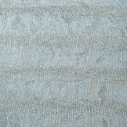 White Dyeable Cotton Tuftting Jacquard | SKU: J-592
