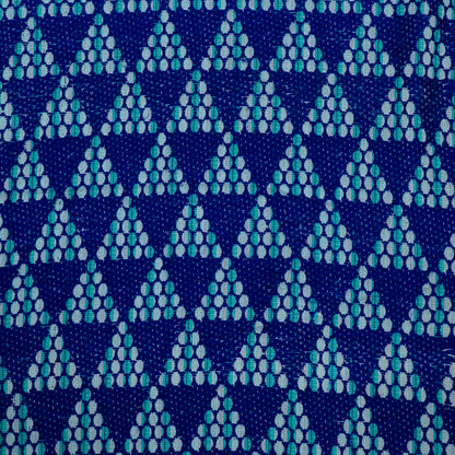 Blue Cotton Acrylic Jacquard | SKU: J-88