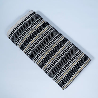 Black & White Capsule Lurex Cotton Blend Jacquard | SKU: J-9