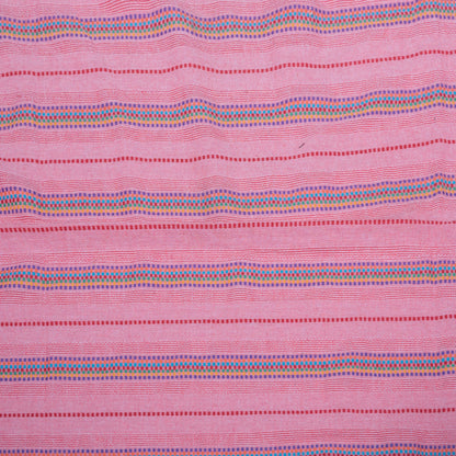 Pink & Multicolor Lightweight Cotton Jacquard | SKU: JD-83