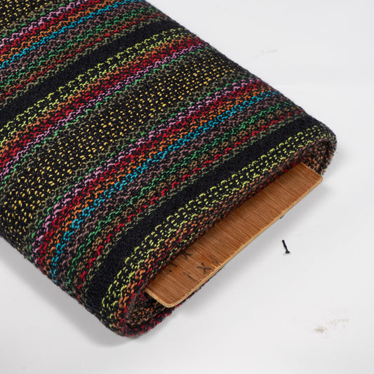 Multicolor Tweed Cotton Blend Jacquard Fabric - 40" (102 cm)