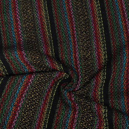 Multicolor Tweed Cotton Blend Jacquard Fabric - 40" (102 cm)