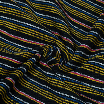 Multicolor Stripe Design Cotton Blend Jacquard | SKU: JDD-149