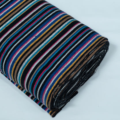 Multicolor Stripe Design Cotton Blend Jacquard | SKU: JDD-151