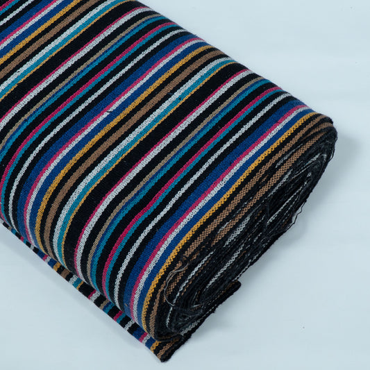 Multicolor Stripe Design Cotton Blend Jacquard | SKU: JDD-151