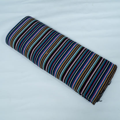 Multicolor Stripe Design Cotton Blend Jacquard | SKU: JDD-151
