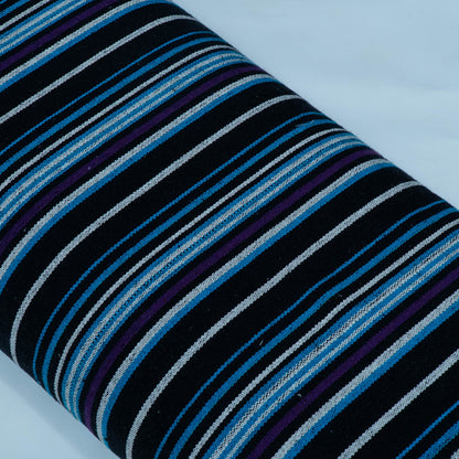 Multicolor Stripe Design Cotton Blend Jacquard | SKU: JDD-153