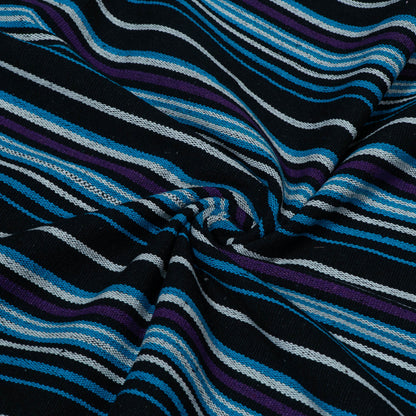 Multicolor Stripe Design Cotton Blend Jacquard | SKU: JDD-153