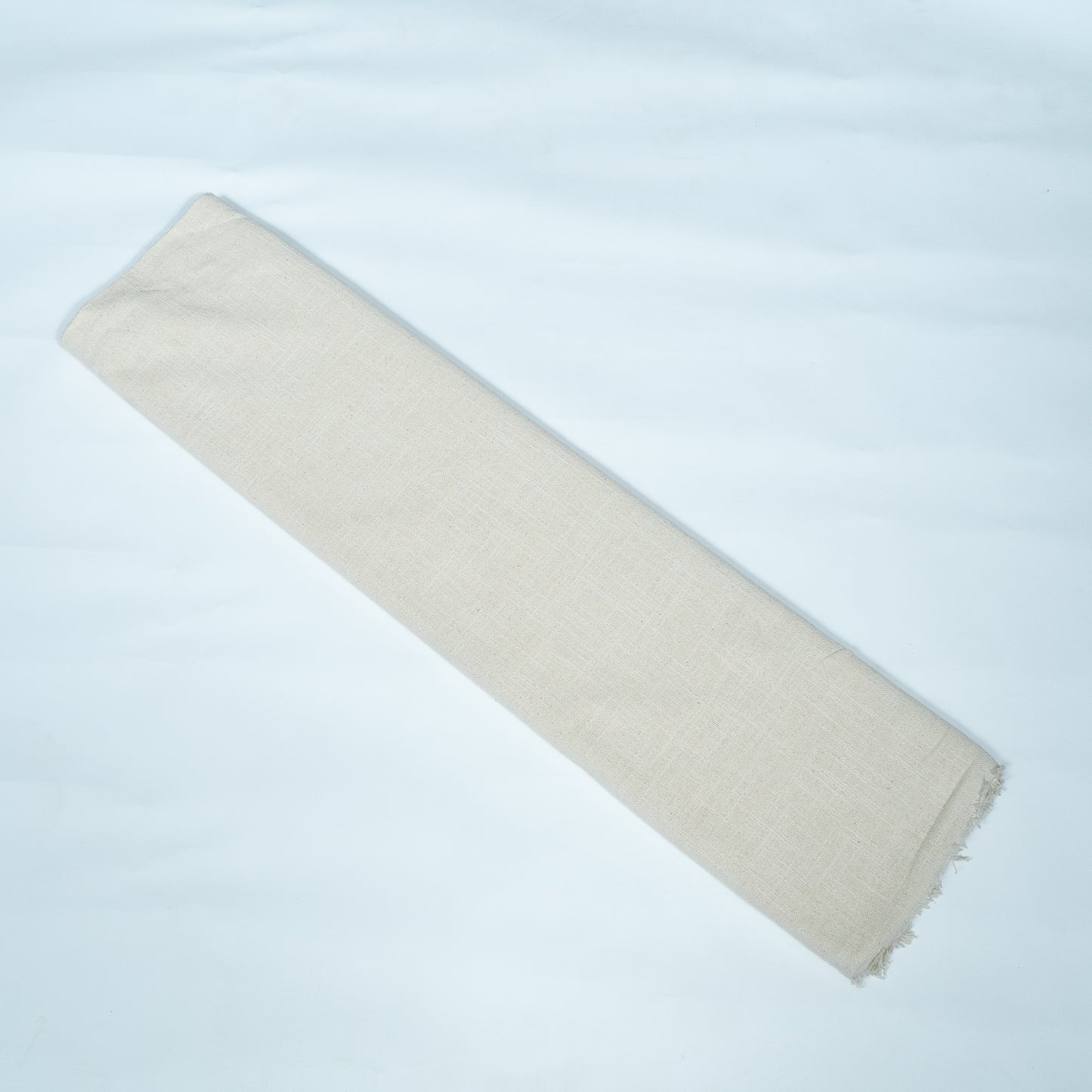 Off White Cotton Slub Fabric | SKU: JDD-172