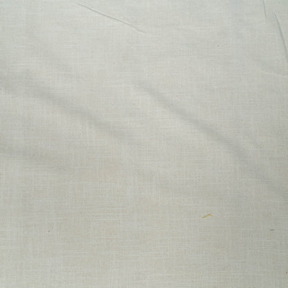Off White Cotton Slub Fabric | SKU: JDD-172