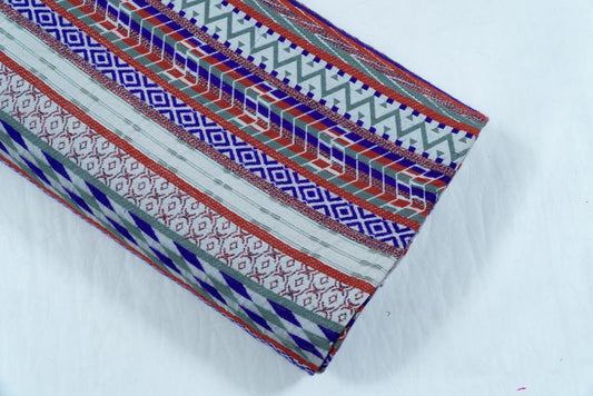Multicolor Cotton Blend Jacquard (Sku: JDD-201)