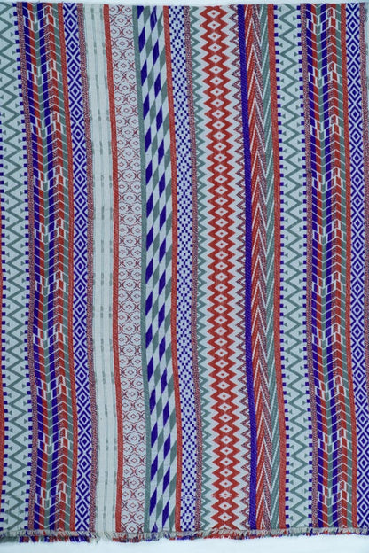 Multicolor Cotton Blend Jacquard | SKU: JDD-201