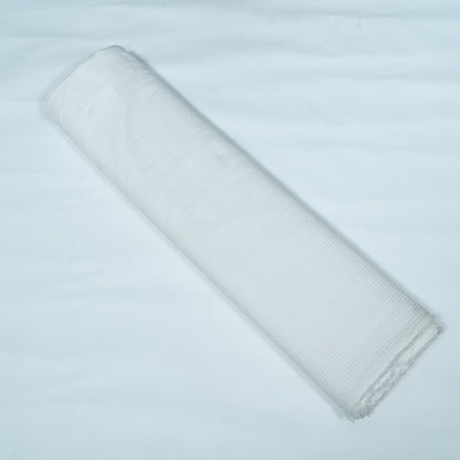 Off White Dyeable Cotton Jacquard | SKU: JDD-256