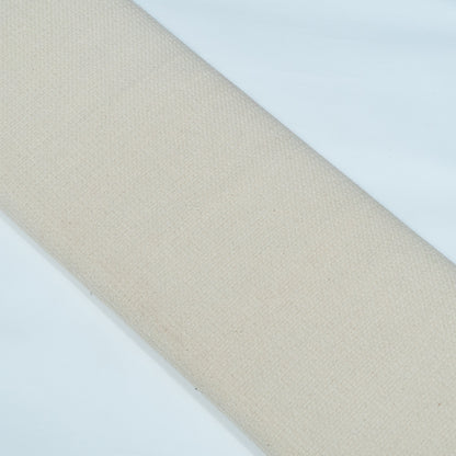 Off White Dyeable Cotton Jacquard | SKU: JDD-257