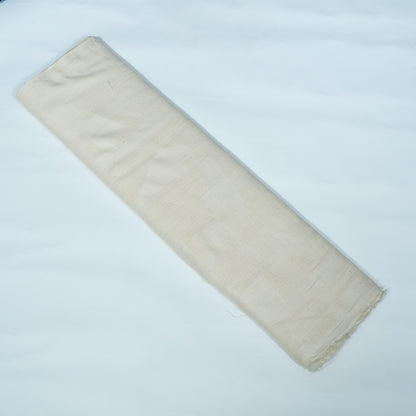 Off White Dyeable Cotton Jacquard | SKU: JDD-266