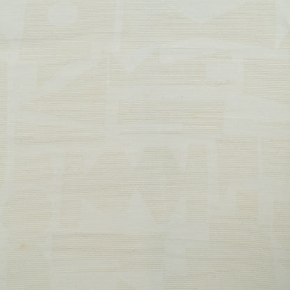 Off White Dyeable Cotton Jacquard | SKU: JDD-266
