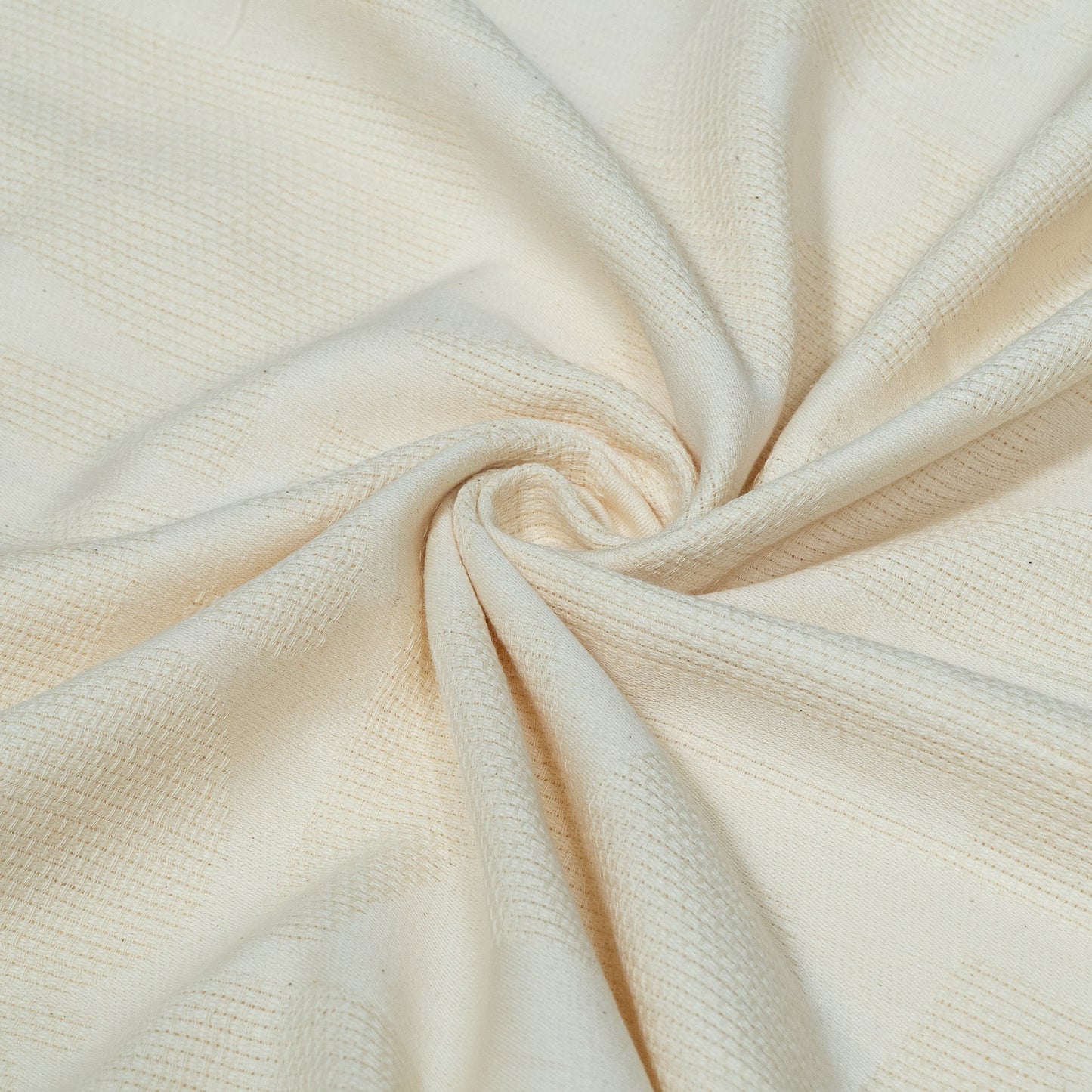 Off White Dyeable Cotton Jacquard | SKU: JDD-266