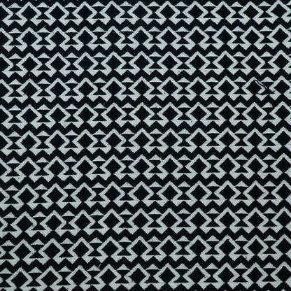 Black & White Abstract Design Cotton Blend Jacquard | SKU: JDD-280