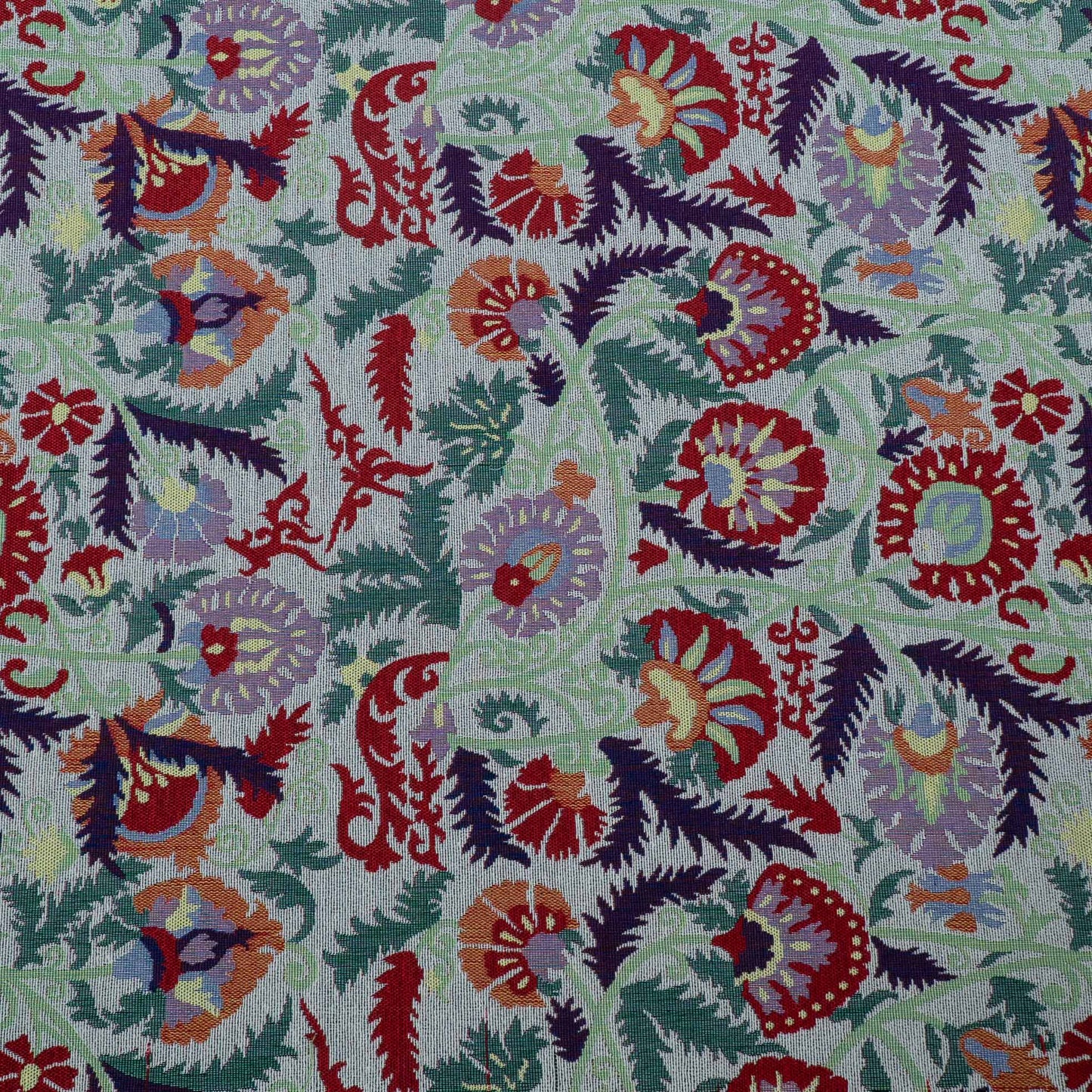 Multicolor Floral Cotton Blend Jacquard | SKU: JDD-303