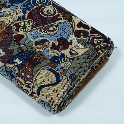 Multicolor Design Cotton Blend Jacquard | SKU: JDD-310