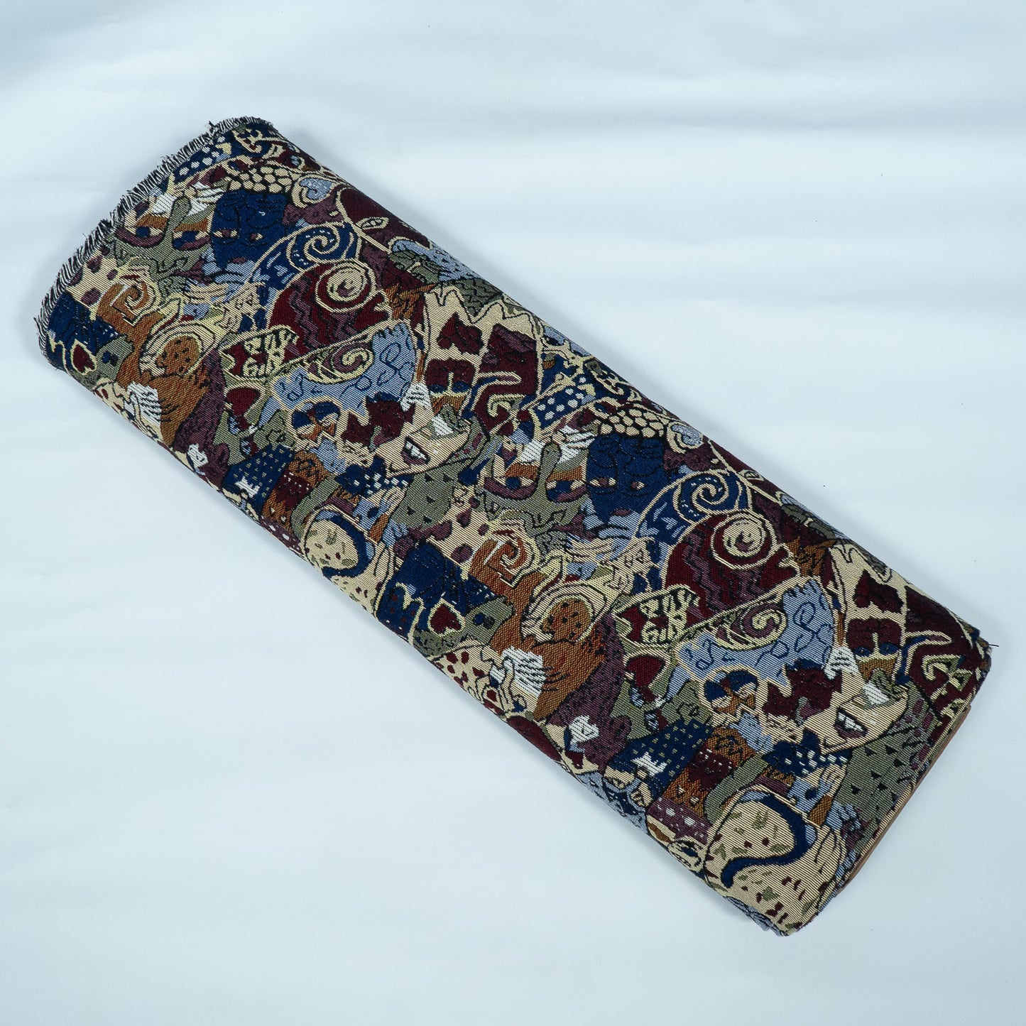 Multicolor Design Cotton Blend Jacquard | SKU: JDD-310