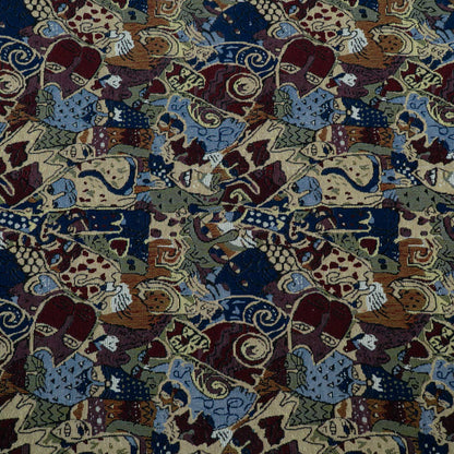 Multicolor Design Cotton Blend Jacquard | SKU: JDD-310