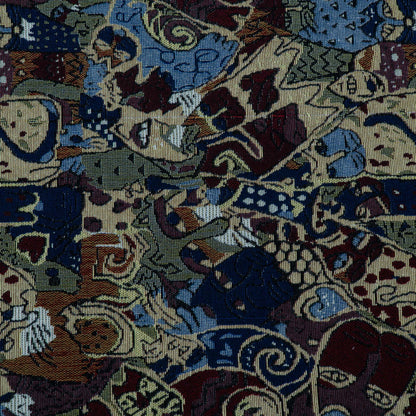 Multicolor Design Cotton Blend Jacquard | SKU: JDD-310