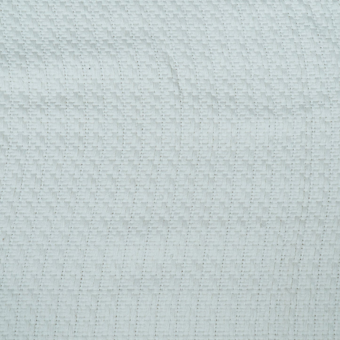 White Textured Dyeable Cotton Jacquard | SKU : JDD-351