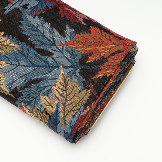 Multicolor Leaf Design Cotton Blend Jacquard (SKU: JDD-377)