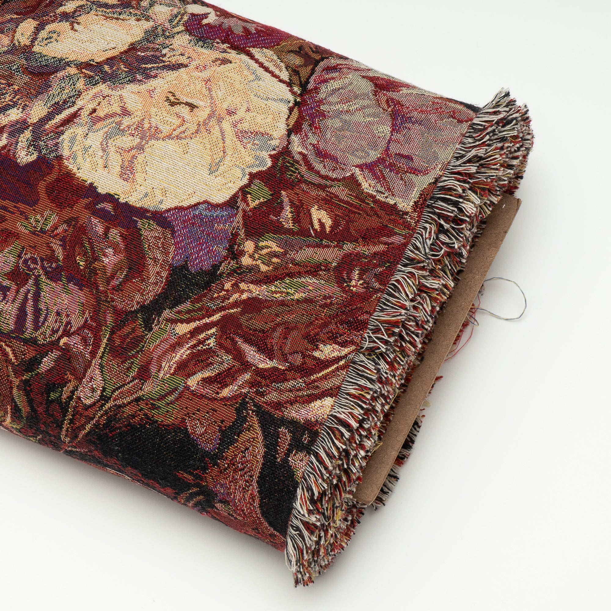 Multicolor Floral Design Cotton Blend Jacquard (SKU: JDD-378)