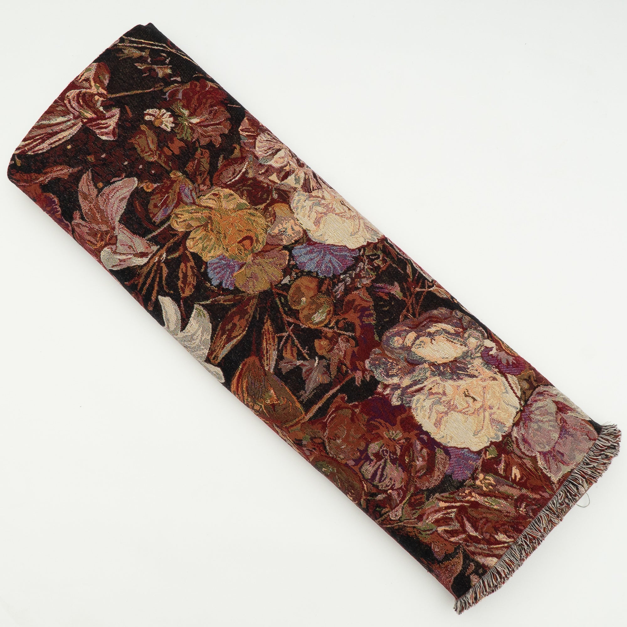 Multicolor Floral Design Cotton Blend Jacquard (SKU: JDD-378)