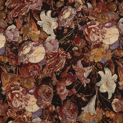 Multicolor Floral Design Cotton Blend Jacquard | SKU: JDD-378