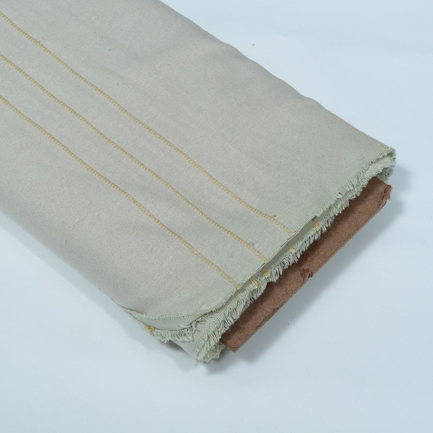Off White Textured Dyeable Cotton Fabric | SKU : JDD-395