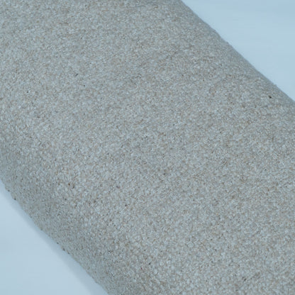 Off White Textured Dyeable Cotton Blend Jacquard | SKU : JDD-397