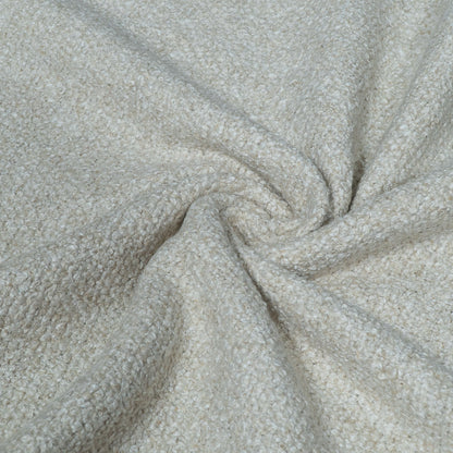 Off White Textured Dyeable Cotton Blend Jacquard | SKU : JDD-397