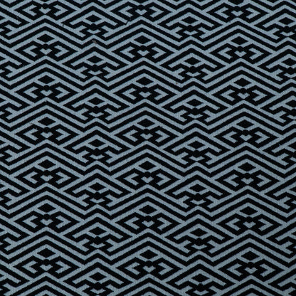 Black & White Abstract Cotton Blend Jacquard | SKU : JDD-39